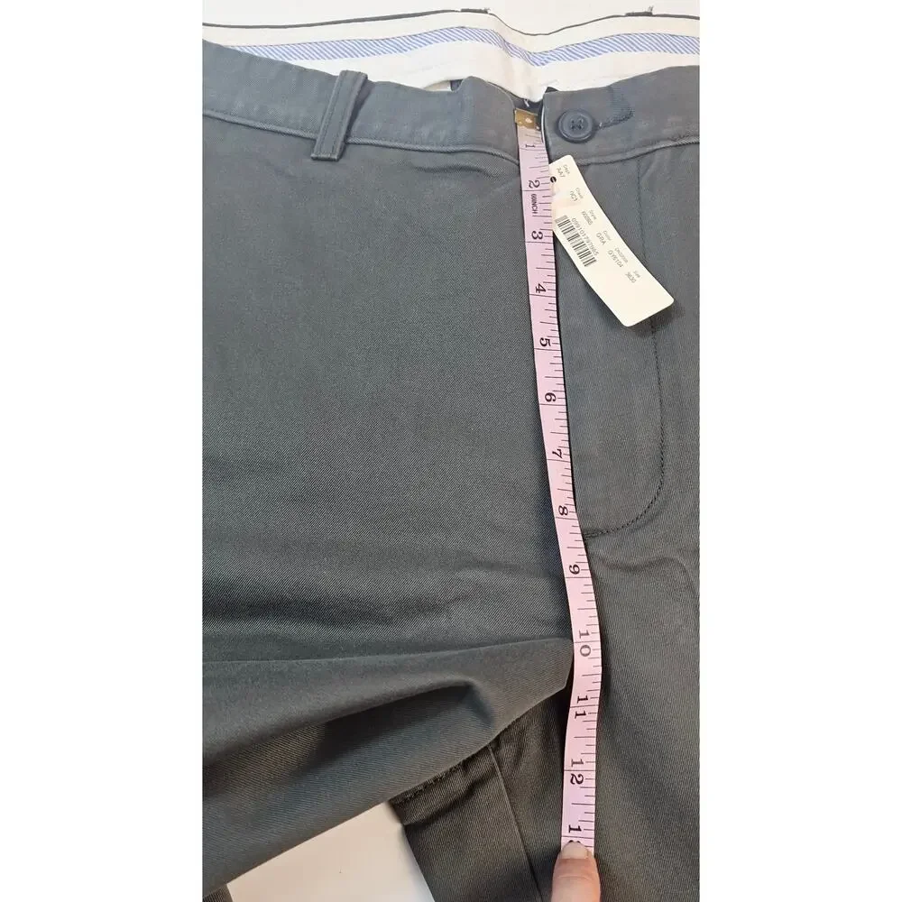 NWT 36 x 30 j crew grey relaxed fit 100% cotton work career business slacks read